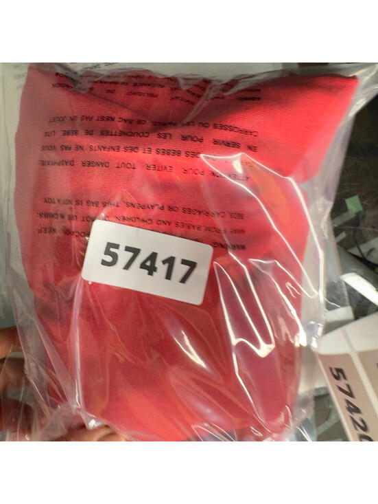 Nike Polo Shirt Men XL Red Button Up Collared Short Sleeve Cotton Regular Fit - Picture 7 of 7